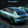 Modern tolkning av hatchbacken Skoda Favorit
