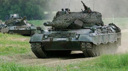 Leopard 1A5DK stridsvagnar har redan anlänt till Ukraina