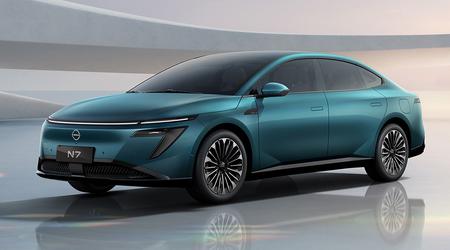 Dongfeng Nissan presenterade N7: den första elektriska sedanen på en ny plattform