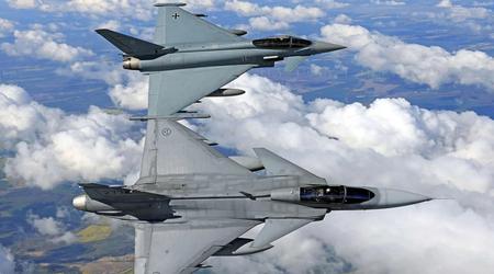 Tyska Eurofighter och svenska Gripen genomför gemensamma övningar för Nato