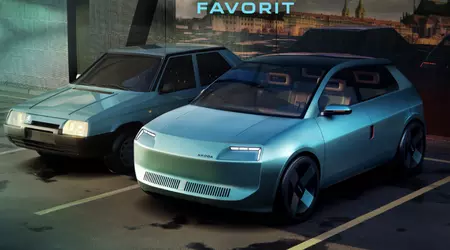 Skoda-designers har omdefinierat modellen Favorit från slutet av 1980-talet i en modern stil