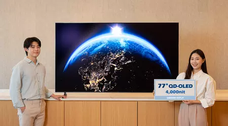 Samsung har presenterat en ny QD-OLED-panel för TV-apparater som har en maximal ljusstyrka på 4.000 nits