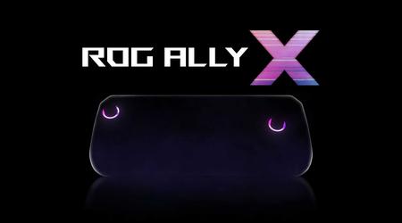 ASUS visar upp spelkonsolen ROG Ally X på Computex 2024 den 2 juni