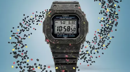 Casio har introducerat G-5600BG-1: en klocka som är tillverkad av återvunnet avfall för 199 dollar