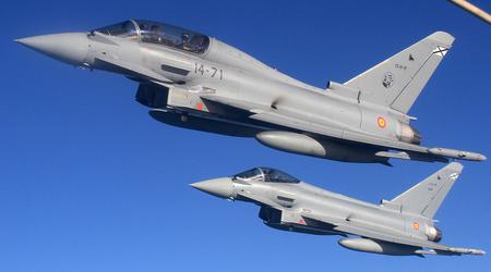 Spanien köper 25 Eurofighter Typhoon-kampflygplan till ett värde av 1,5 miljarder USD för att ersätta äldre F/A-18 Hornet-jetplan