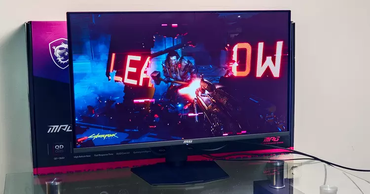 MSI MPG 321URX QD-OLED recension: 32-tums ...