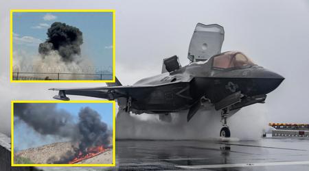 Testflygplanet F-35B Lightning II kraschade i USA - piloten förd till sjukhus med allvarliga skador