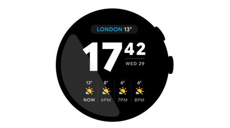 Google uppdaterar väderwidget på Wear OS: ny design och 4-timmars prognos