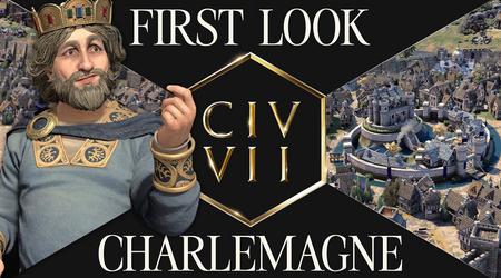 En älskare av semester och vetenskap: utvecklarna av Sid Meier's Civilisation VII introducerade Frankrikes ledare, kung Charlemagne