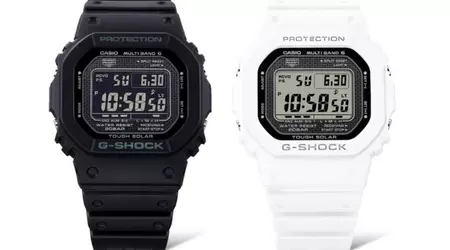 Casio G-Shock GW-5000HS med Tough Solar och Multi-band 6-stöd tillgänglig i USA