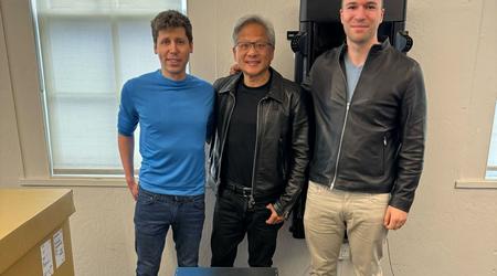 NVIDIA:s VD levererade personligen de första DGX H200 AI-acceleratorerna till OpenAI:s kontor