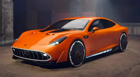 Mercedes har avslöjat den 1,360hk Concept AMG GT XX elektriska supersedan