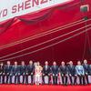 BYD Shenzhen fartyg med bilar ombord
