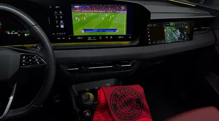 Titta på en fotbollsmatch i en trafikstockning: Audi har integrerat DAZN i sitt multimediasystem