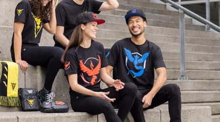 Pokémon Centre har lanserat en ny klädkollektion för Pokémon Go med team från spelet: Team Instinct, Team Mystic och Team Valor