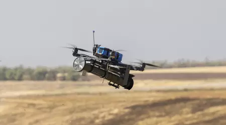 Ukrainsk FPV-drön förstörde en fiendens infanterist med granatgevär