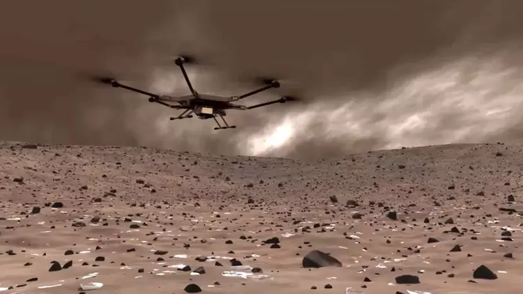 NASA utvecklar Mars Chopper, en flygande ...