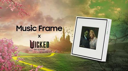 Samsung presenterar en specialversion av sitt Music Frame-ljudsystem för att fira lanseringen av WICKED: pris och funktioner