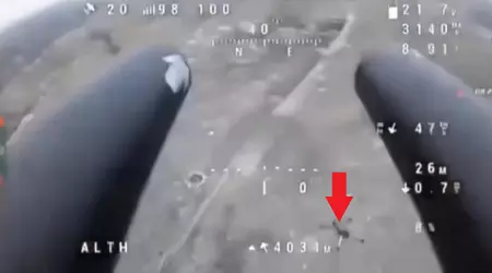 Dagens video: Ukrainska "vinchester-drönare" förstör spektakulärt fiendens drönare på nära håll