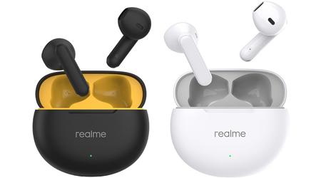 realme Buds T01: TWS hörlurar med Bluetooth 5.4, IPX4-skydd, Google Fast Pair och upp till 28 timmars batteritid för $15