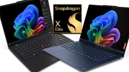 Lenovo presenterar två bärbara datorer baserade på Snapdragon X Elite ARM-processor med stöd för Copilot+