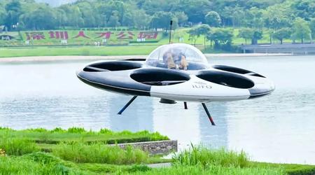 Shenzen UFO Flying Saucer Technology har avslöjat en passagerardrönare i form av ett flygande tefat