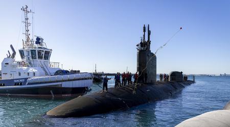 USA har skickat den kärnkraftsdrivna ubåten USS North Carolina av Virginia-klass till Australien med BGM-109 Tomahawk kryssningsrobotar