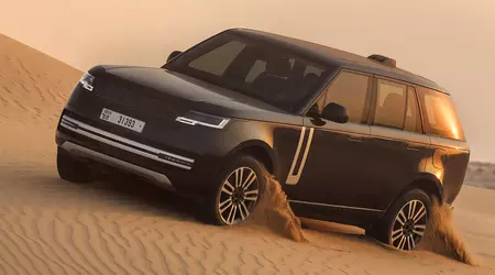 Range Rover Electric: nya bilder av öken-SUV: n