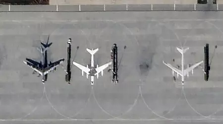 Ryssarna har placerat kärnvapenkapabla Tu-95MS-bombplan på Engels flygbas för att skydda strategiska flygplan från ukrainska drönare
