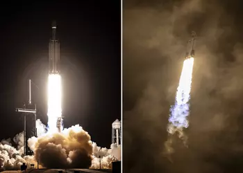 Falcon Heavy lyckades skjuta upp världens ...