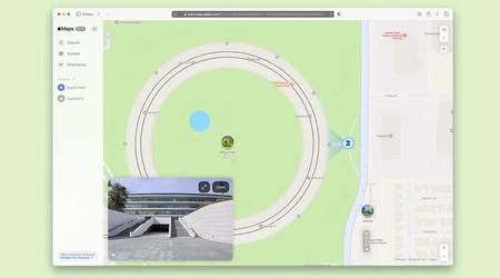 Apple Maps i webbversionen stöder nu funktionen "Look Around" för visning av gator och landmärken