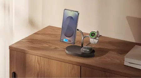 Samsung har lanserat en praktisk Qi2-enhet för trådlös laddning av tre Galaxy-prylar samtidigt