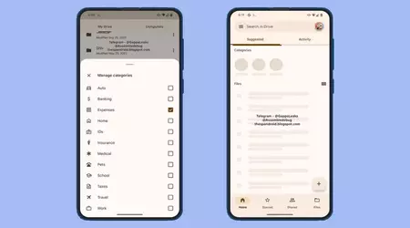 En ny funktion i Google Drive: Klassificera filer efter kategori
