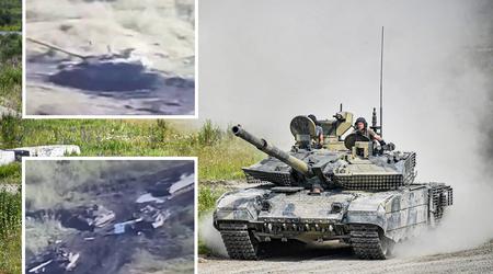 Ukrainas väpnade styrkor eliminerade för första gången i ett enda slag en hel pluton av ryska moderniserade T-90M "Breakthrough" stridsvagnar värda 2,5-4,5 miljoner dollar i ett enda slag