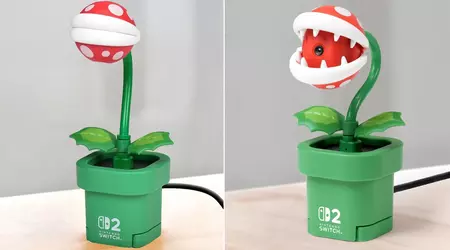 En rolig kamera i form av Piranha Plant från Super Mario har tillkännagivits för Nintendo Switch 2