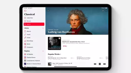 Apple Music Classical-appen är nu tillgänglig för iPad