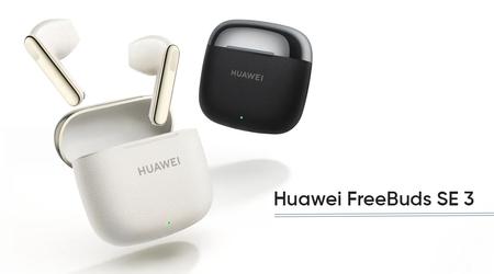 Huawei lanserar FreeBuds SE 3 trådlösa hörlurar med upp till 42 timmars batteritid och originell design