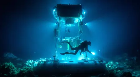 Peugeot går under vattnet