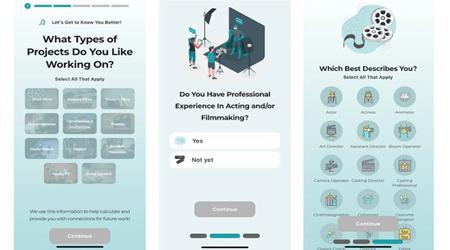 Den nya Tinder-liknande appen BeScene för dejting inom filmbranschen presenterades