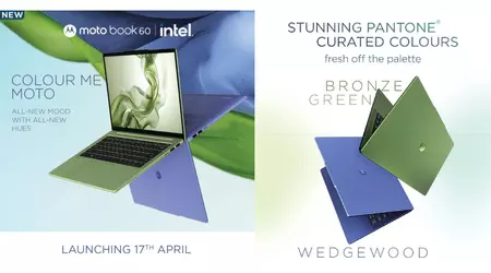 Motorola lanserar sin första laptop: stiliga Moto Book 60 med Intel-processor och 14-tums OLED-skärm