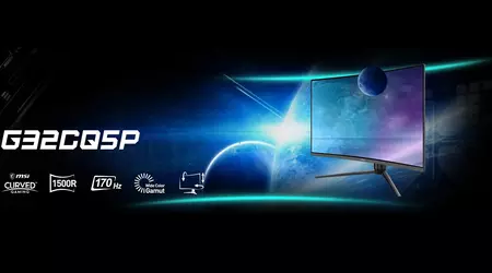 MSI presenterade den böjda VA-spelmonitorn G32CQ5P med 170 Hz bildfrekvens