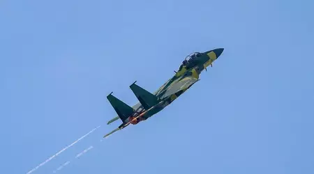 Det första moderniserade F-15EX Eagle II-flygplanet i sin slutliga konfiguration har gjort sin första flygning