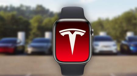 En app för att låsa upp Teslas elbilar kan snart komma till Apple Watch