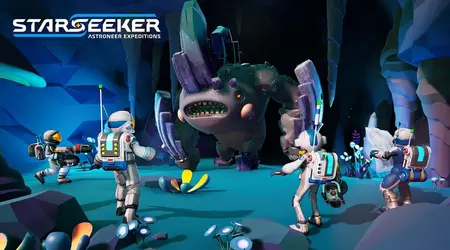 Devolver Digital har meddelat ett roligt co-op spel, Starseeker: Astroneer Expeditions