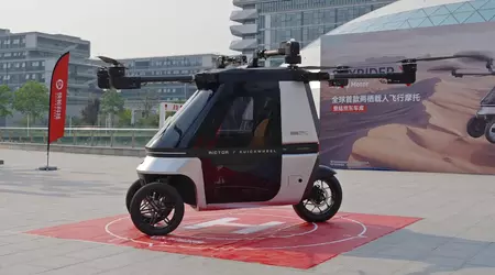 Det flygande trehjulet cykeln Kuickwheel Skyrider X6 såldes på auktion för $60 000