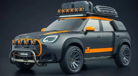 delta4x4 och X-raid avslöjar Mini Countryman med Dakar-stil rallytuning