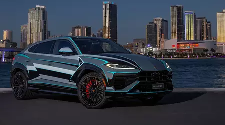 Lamborghini har presenterat en unik Urus SE som tog 230 timmar att måla