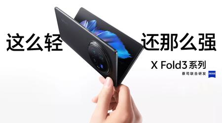 vivo X Fold 3 Pro: vikbar smartphone med Snapdragon 8 Gen 3-chip och 5700 mAh-batteri till ett pris från $1385