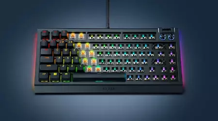 För dem som älskar anpassning: Razer har introducerat BlackWidow V4 75% Barebones - ett mekaniskt tangentbord utan knappar