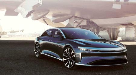 Elbilen Lucid Air har sjunkit i pris med 28 400 USD i sin toppversion - två versioner kostar redan mindre än 100 000 USD